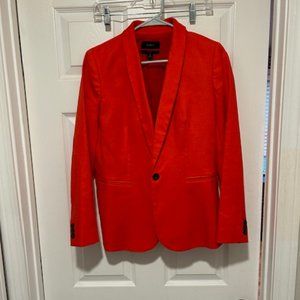 J. Crew Parke Linen Blazer - Brilliant Sunset Size 4